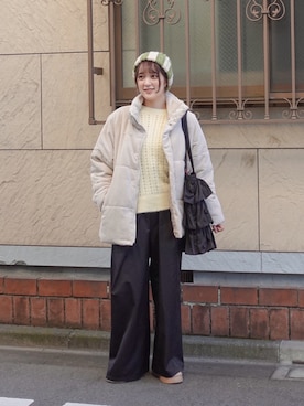 あちょりさん(レディース・163cm)の冬コーディネート