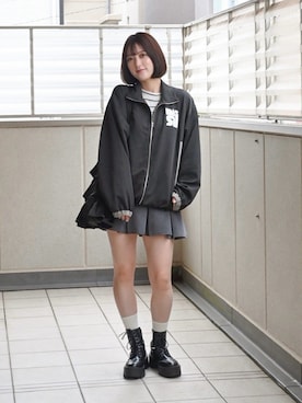 「Lace Ladies（レースレディース）のアイテム」を使った、あちょりさん（レディース・163cm）の秋コーディネート