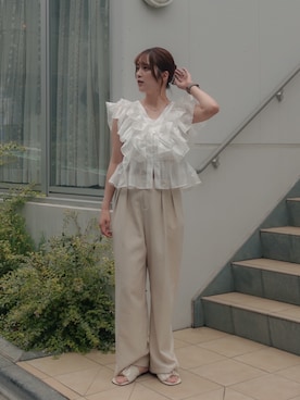 あちょりさん(レディース・163cm)の夏コーディネート