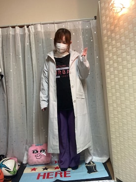 「Champion（チャンピオン）のアイテム（ジャケット/アウター）」を使った、𝓡𝓲𝓷✮𝓡𝓲𝓷夏Ver.さん（レディース・153cm）の春コーディネート