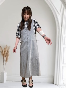 「アイテム（その他）」を使った、𝓡𝓲𝓷✮𝓡𝓲𝓷夏Ver.さん（レディース・153cm）の夏コーディネート