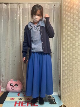 「DRESKIP（ドレスキップ）のアイテム（パンツ）」を使った、𝓡𝓲𝓷✮𝓡𝓲𝓷夏Ver.さん（レディース・153cm）の春コーディネート