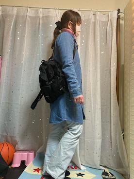 「プラダ」｜「アイテム（その他）」を使った、𝓡𝓲𝓷✮𝓡𝓲𝓷夏Ver.さん（レディース・153cm）の冬コーディネート
