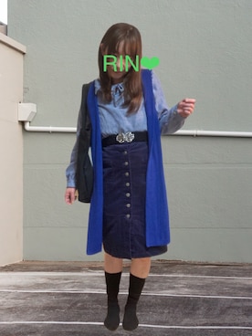 RIN★RINᐢ• ‧̫ •̥ᐢさんの（no brand | ノーブランド）を使ったコーディネート