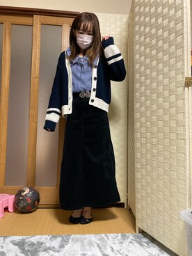 「タイトシルエット」｜「アイテム（その他）」を使った、𝓡𝓲𝓷✮𝓡𝓲𝓷夏Ver.さん（レディース・153cm）の秋コーディネート
