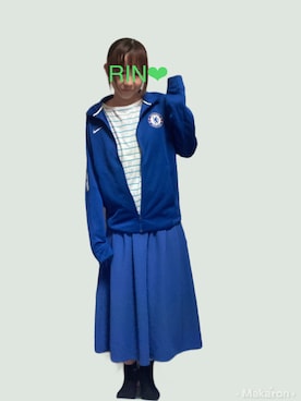 「DRESKIP（ドレスキップ）のアイテム（パンツ）」を使った、𝓡𝓲𝓷✮𝓡𝓲𝓷夏Ver.さん（レディース・153cm）の春コーディネート