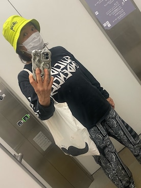 「FLYING TIGERS（フライングタイガー）のアイテム（バッグ）」を使った、raaco88さん（レディース・158cm）の春コーディネート