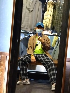 「Creation（クリエーション）のアイテム」を使った、pangbohanさん（メンズ・169cm）の春コーディネート