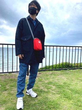 「ごきげんウィーク」｜「アイテム（ジャケット/アウター）」を使った、agiさん（メンズ・178cm）の春コーディネート