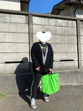 「シルバー」｜「アイテム（スウェットパンツ）」を使った、agiさん（レディース・163cm）の春コーディネート