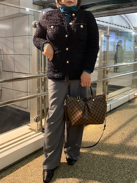 agiさん（レディース・163cm）の冬コーディネート