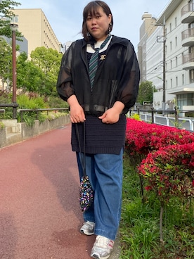 MARW UNITED ARROWS＞オーガンジー シアーパーカーを使った人気