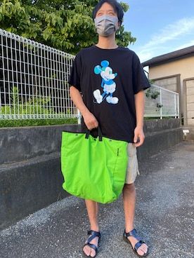 「ジーユー」｜agiさん（メンズ・178cm）の夏コーディネート
