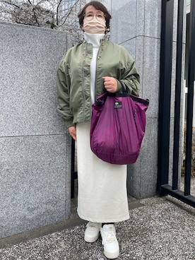 agiさん（レディース・161cm）の春コーディネート