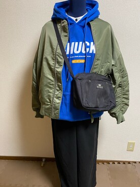 「CHUCK（チャック）のアイテム」を使った、agiさん（レディース・163cm）の春コーディネート