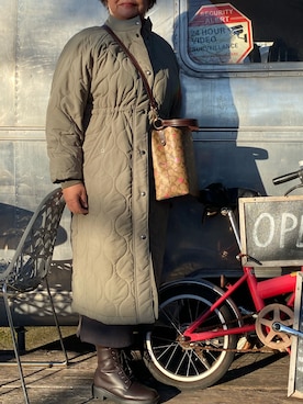 agiさん（レディース・161cm）の冬コーディネート