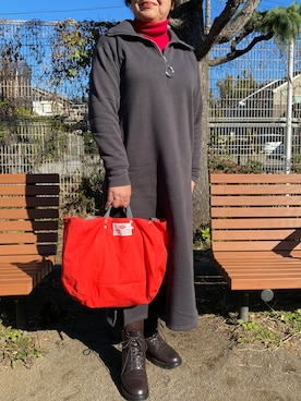 agiさん（レディース・161cm）の冬コーディネート