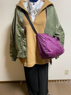 「VANQUISH（ヴァンキッシュ）のアイテム（アクセサリー）」を使った、agiさん（レディース・163cm）の春コーディネート