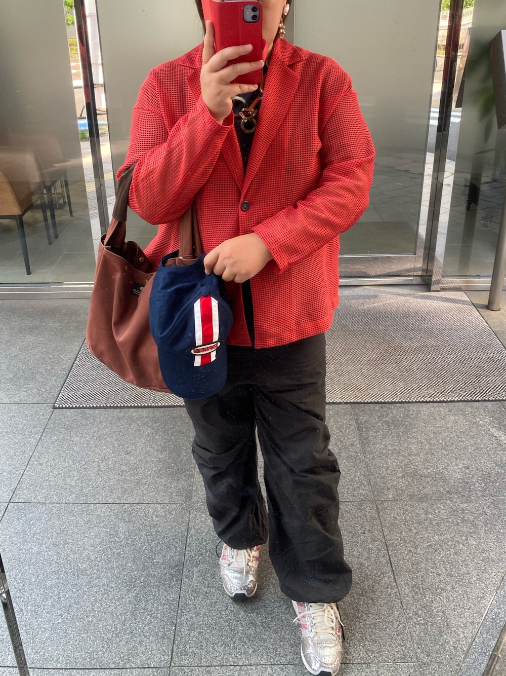 ノーカラー メッシュジャケットとシアーシャツ ノーカラー メッシュジャケットとシアーシャツ ノーカラー