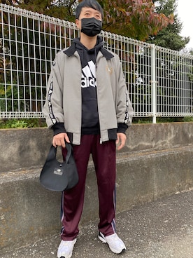 agiさん（メンズ・178cm）の冬コーディネート