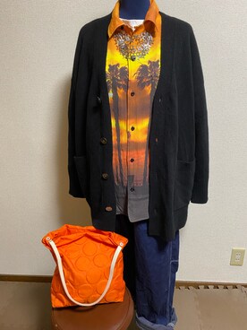 「VANQUISH（ヴァンキッシュ）のアイテム（アクセサリー）」を使った、agiさん（レディース・163cm）の春コーディネート