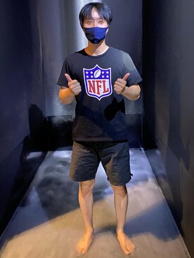 「ジーユー」｜agiさん（メンズ・178cm）の夏コーディネート