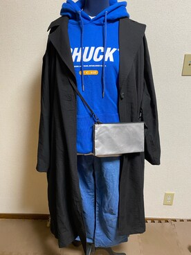 「CHUCK（チャック）のアイテム」を使った、agiさん（レディース・163cm）の春コーディネート