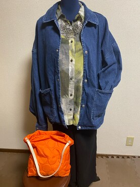 「VANQUISH（ヴァンキッシュ）のアイテム（アクセサリー）」を使った、agiさん（レディース・163cm）の春コーディネート