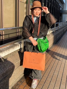 MARW UNITED ARROWS＞オーガンジー シアーパーカーを使った人気