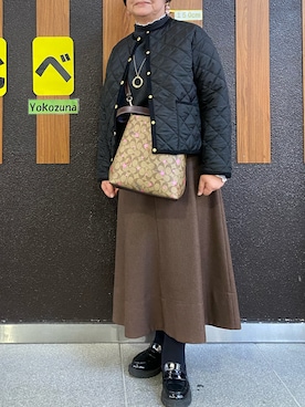 agiさん（レディース・161cm）の冬コーディネート