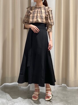 小坂祐美さん（レディース・158cm）の夏コーディネート