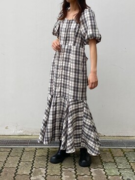 小坂祐美さん(レディース・158cm)の夏コーディネート