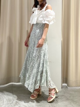 小坂祐美さん（レディース・158cm）の夏コーディネート