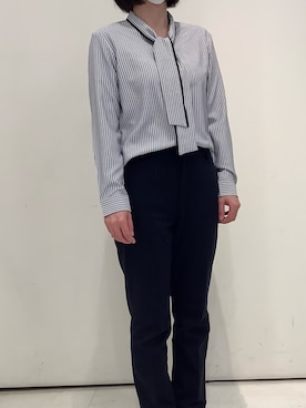 BRICK HOUSE シャツ工房 大和郡山イオンモール店さん（レディース・164cm）の冬コーディネート