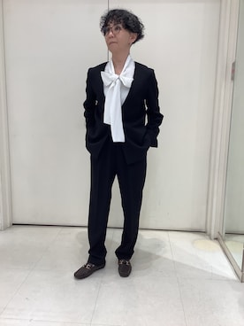 BRICK HOUSE シャツ工房 大和郡山イオンモール店さん（レディース・153cm）の冬コーディネート