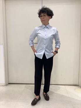 BRICK HOUSE シャツ工房 大和郡山イオンモール店さん(レディース・153cm)の春コーディネート
