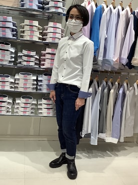 BRICK HOUSE シャツ工房 大和郡山イオンモール店さん(レディース・153cm)の冬コーディネート