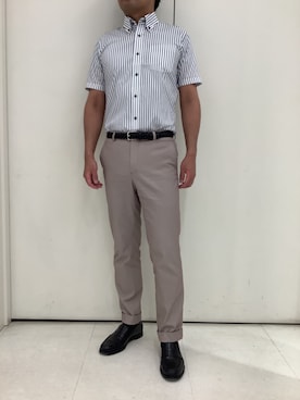 BRICK HOUSE シャツ工房 大和郡山イオンモール店さん（メンズ・176cm）の夏コーディネート