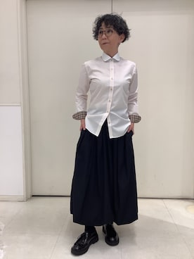 BRICK HOUSE シャツ工房 大和郡山イオンモール店さん(レディース・153cm)の春コーディネート