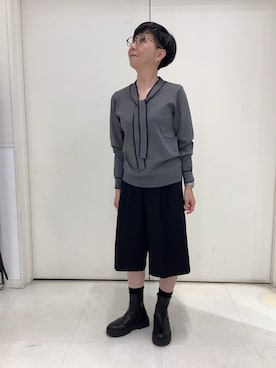 BRICK HOUSE シャツ工房 大和郡山イオンモール店さん（レディース・152cm）の秋コーディネート