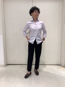 BRICK HOUSE シャツ工房 大和郡山イオンモール店さん(レディース・153cm)の春コーディネート