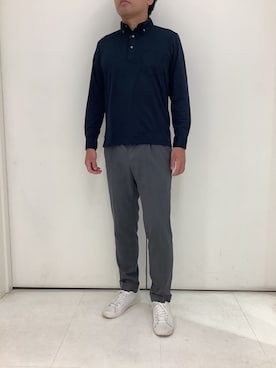 BRICK HOUSE シャツ工房 大和郡山イオンモール店さん(メンズ・176cm)の秋コーディネート