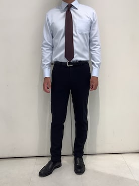 BRICK HOUSE シャツ工房 大和郡山イオンモール店さん（メンズ・176cm）の秋コーディネート