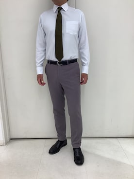 BRICK HOUSE シャツ工房 大和郡山イオンモール店さん（メンズ・176cm）の秋コーディネート
