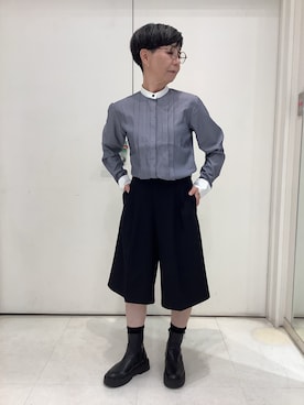 「初秋コーデ」｜BRICK HOUSE シャツ工房 大和郡山イオンモール店さん（レディース・152cm）の秋コーディネート