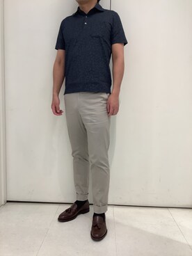 BRICK HOUSE シャツ工房 大和郡山イオンモール店さん（メンズ・176cm）の春コーディネート