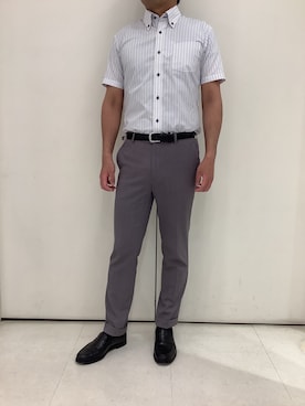 BRICK HOUSE シャツ工房 大和郡山イオンモール店さん（メンズ・176cm）の夏コーディネート