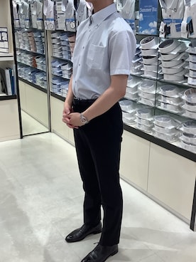 BRICK HOUSE シャツ工房 大和郡山イオンモール店さん（メンズ・181cm）の夏コーディネート