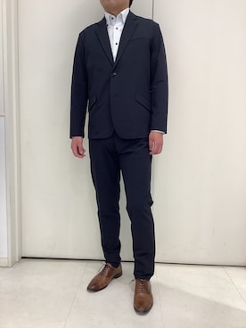 BRICK HOUSE シャツ工房 大和郡山イオンモール店さん(メンズ・176cm)の春コーディネート