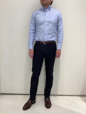BRICK HOUSE シャツ工房 大和郡山イオンモール店さん(メンズ・176cm)の春コーディネート